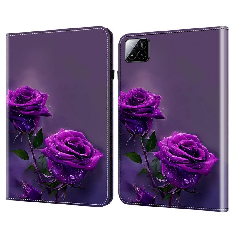 Kuoret Xiaomi Pad 7 / 7 Pro Puhelinkuoret Violetteja Ruusuja