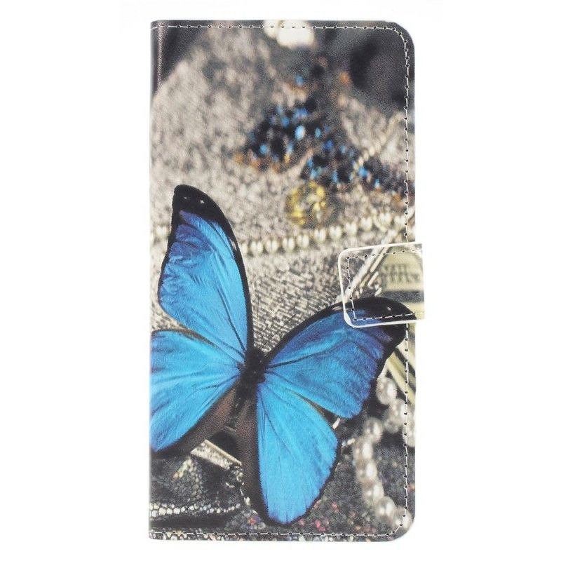 Kotelot Huawei P30 Lite Valkoinen Musta Perhosia Ja Kukkia