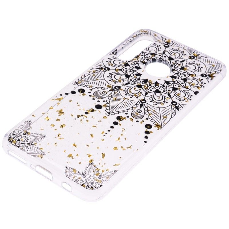Kuori Huawei P30 Lite Läpinäkyvä Harmaa Mandala