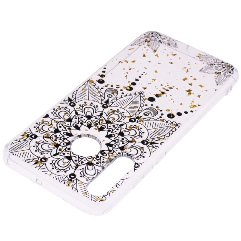 Kuori Huawei P30 Lite Läpinäkyvä Harmaa Mandala