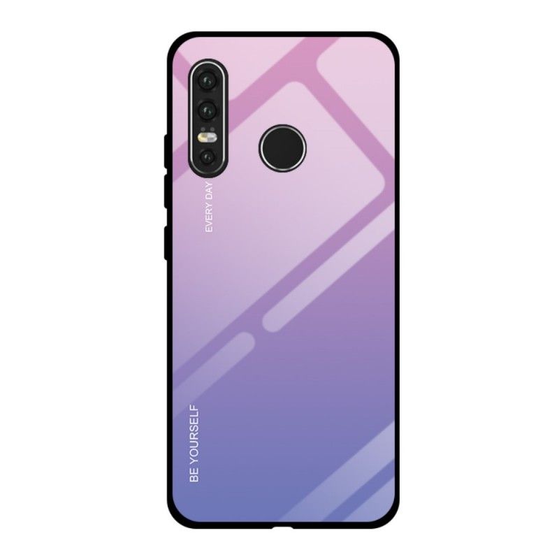 Kuori Huawei P30 Lite Magenta Punainen Galvanoitu Väri Suojakuori