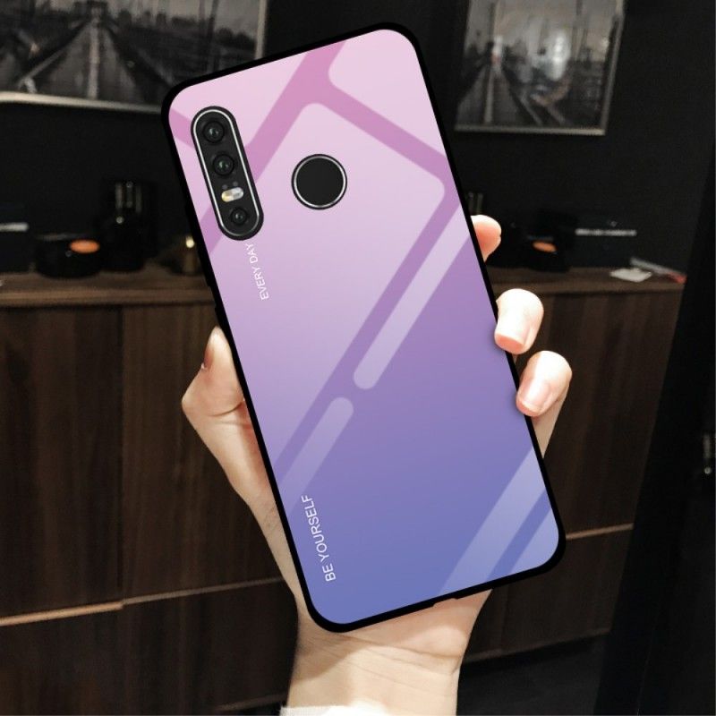 Kuori Huawei P30 Lite Magenta Punainen Galvanoitu Väri Suojakuori