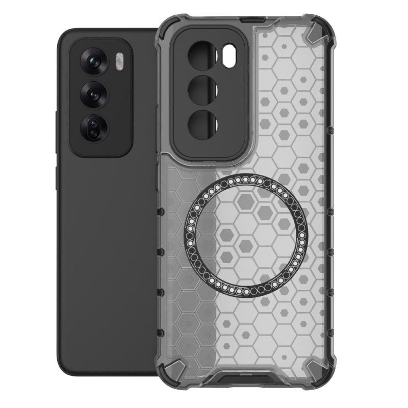 Kuori Oppo Reno 12 5g Magneettinen Hunajakenno Suojakuori