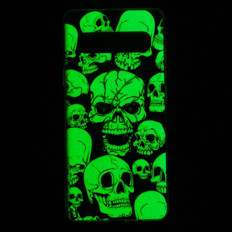 Kuori Samsung Galaxy S10 5G Huomion Fluoresoivat Kallot