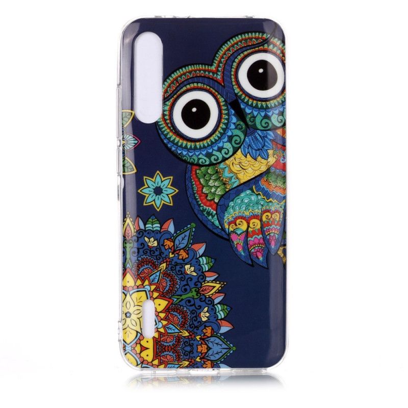 Kuori Xiaomi Mi A3 Puhelinkuoret Fluoresoiva Mandalapöllö