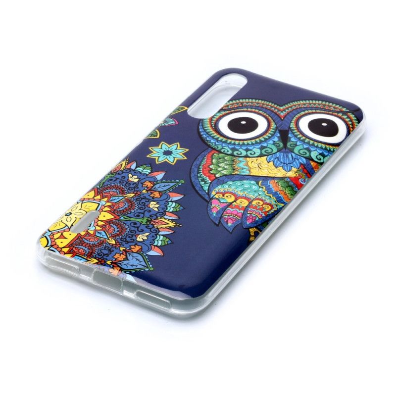 Kuori Xiaomi Mi A3 Puhelinkuoret Fluoresoiva Mandalapöllö