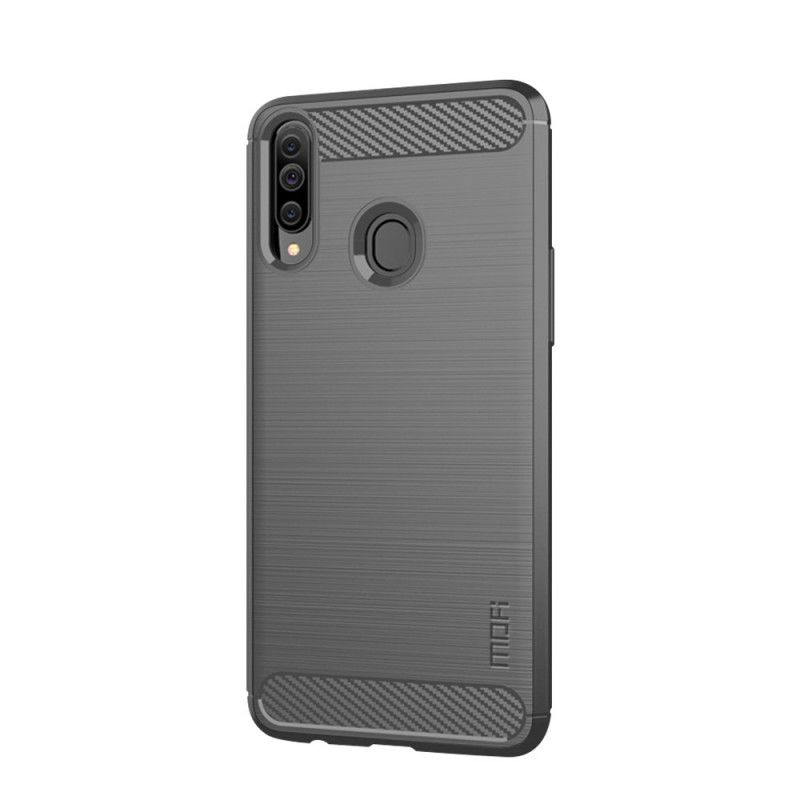 Kuori Samsung Galaxy A20s Harmaa Musta Mofi Harjattu Hiilikuitu
