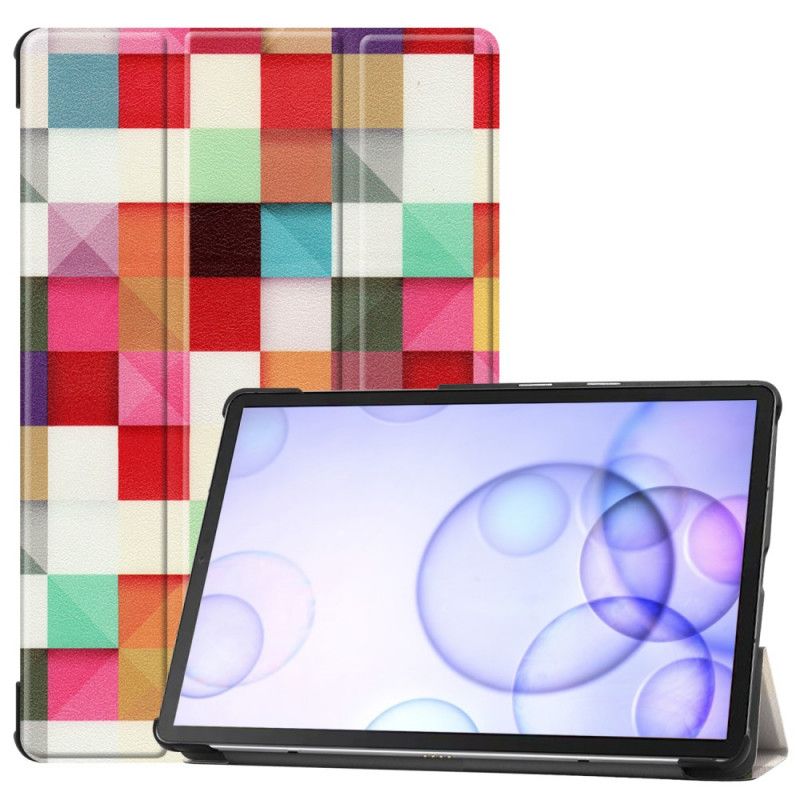 Älykäs Kotelo Samsung Galaxy Tab S6 Mosaiikki