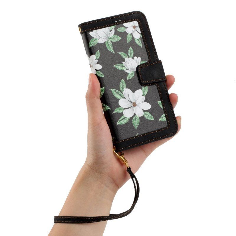 Kotelot iPhone 15 Plus Luksuskukkia