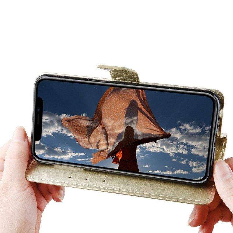 Kotelot Oppo Find X5 Näyttävä Keinonahka
