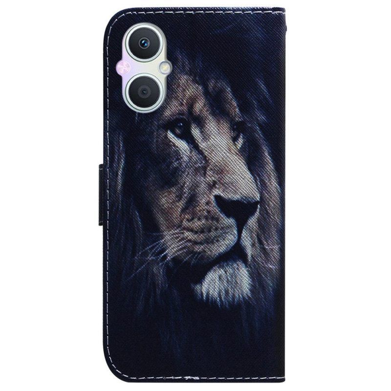 Kotelot Oppo Reno 8 Lite Unelma-leijona
