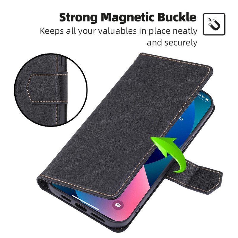 Kotelot Oppo Reno 8 Pro Parkittua Tekonahkaa