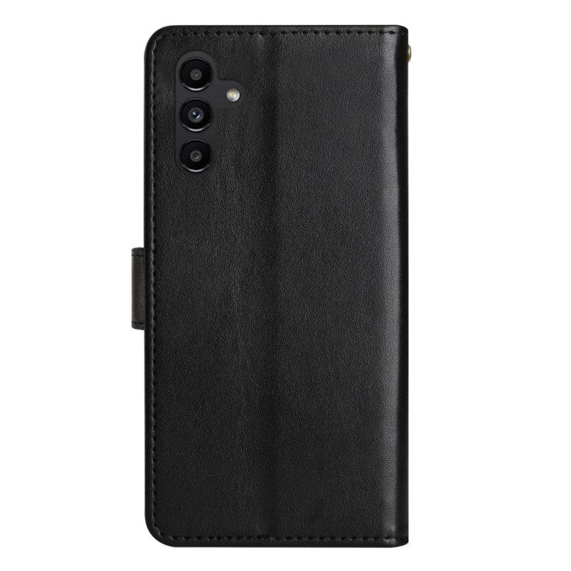 Kotelot Samsung Galaxy A14 / A14 5G Suojaketju Kuori Strappy Kukka