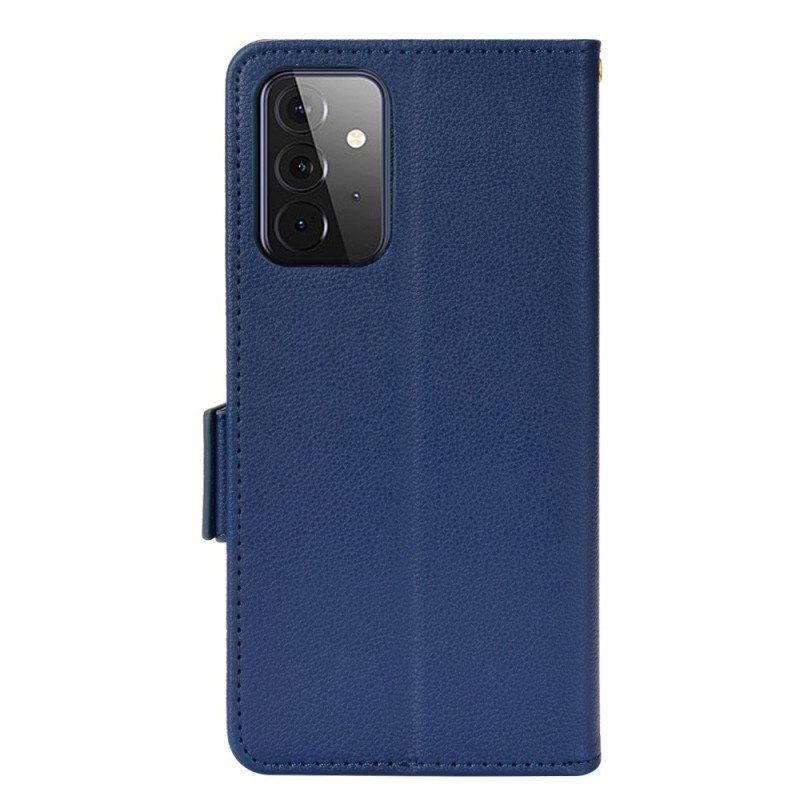 Kotelot Samsung Galaxy A53 5G Flap Double Uusia Värejä