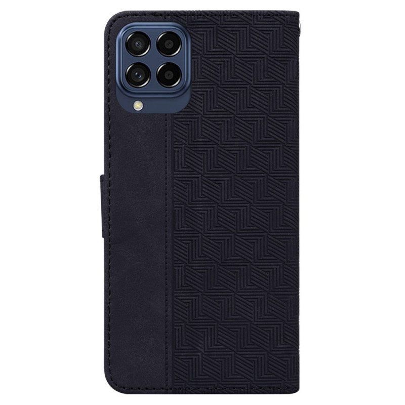 Kotelot Samsung Galaxy M33 5G Suojaketju Kuori Hihnallinen Kuvio