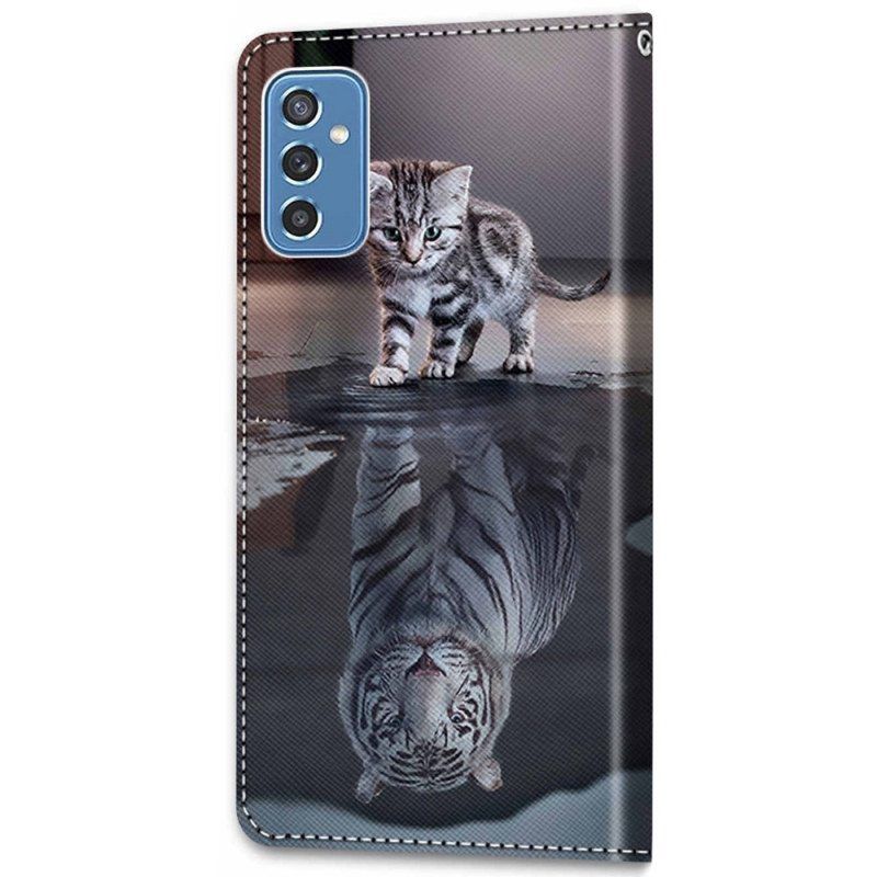 Kotelot Samsung Galaxy M52 5G Cat Daydream