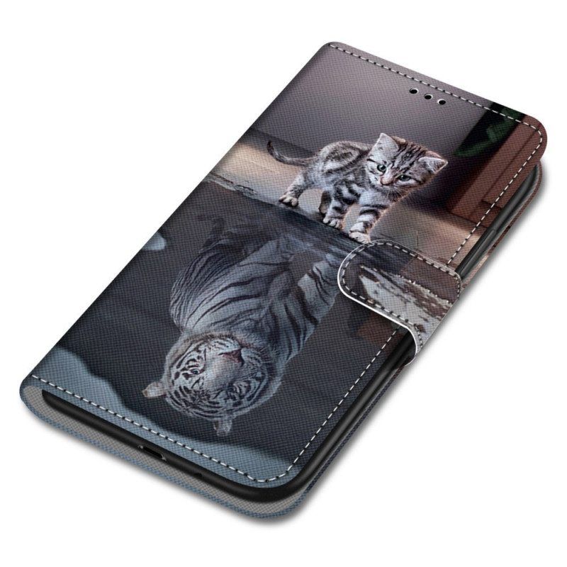 Kotelot Samsung Galaxy M52 5G Cat Daydream