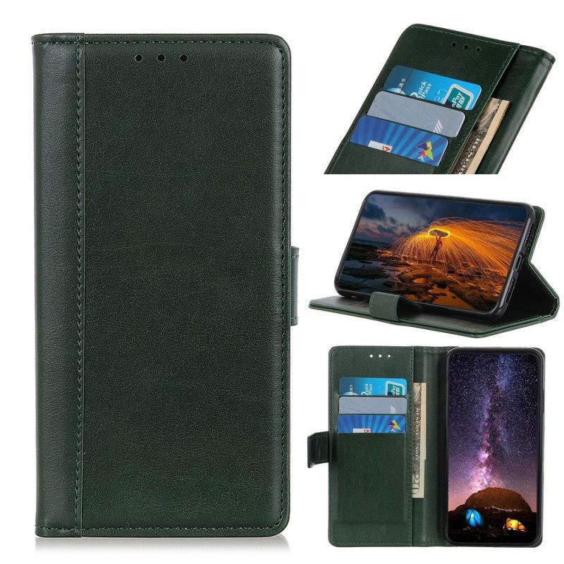 Kotelot Samsung Galaxy S22 Ultra 5G Tyyli Nahka Eleganssi