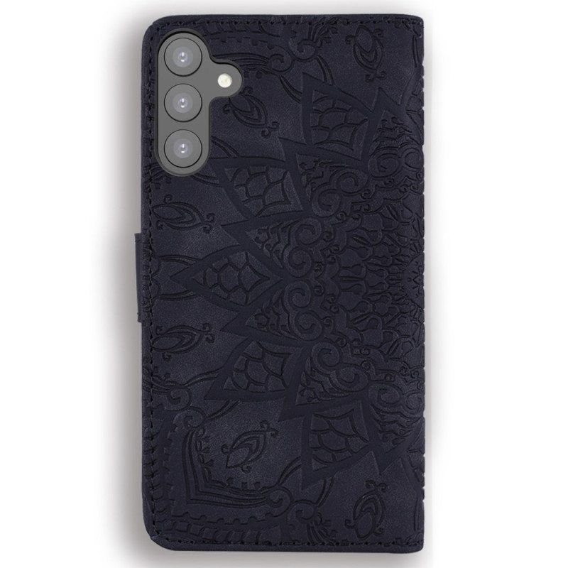 Kotelot Samsung Galaxy S23 5G Suojaketju Kuori Tyylikäs Strappy Mandala
