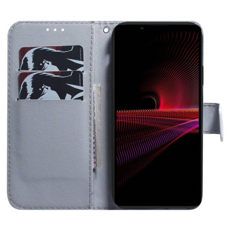 Kotelot Sony Xperia 1 IV Akvarelli Koira
