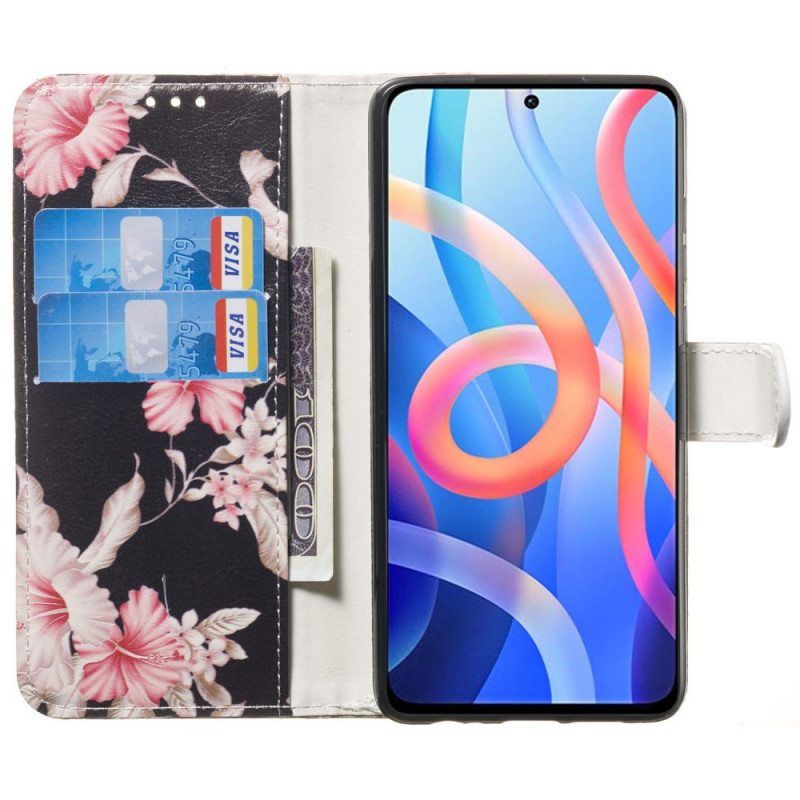 Kotelot Xiaomi Redmi Note 11 Pro Plus 5G Kukkatyyli