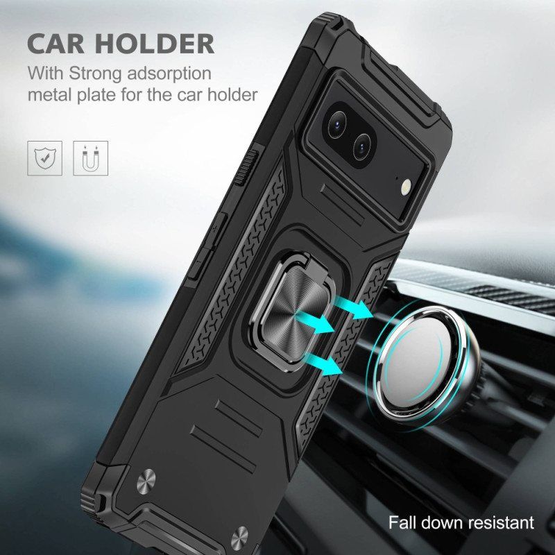 Kuori Google Pixel 7 Style Armor Ring-kiinnike