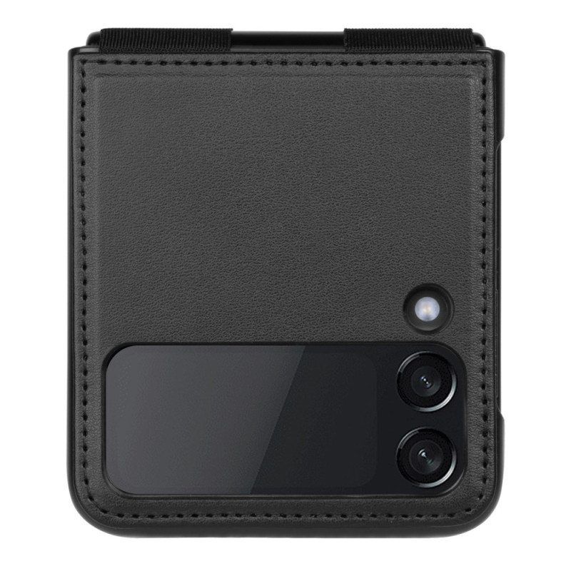 Kuori Samsung Galaxy Z Flip 4 Kotelot Flip Nahka Ja Pidike Nillkin