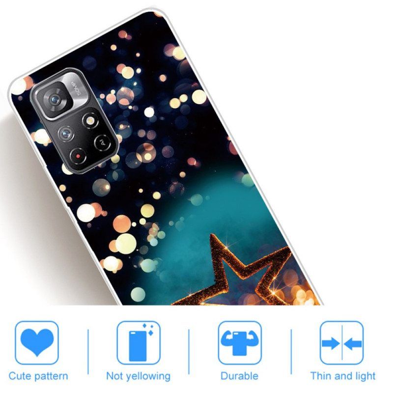Kuori Xiaomi Redmi Note 11 Pro Plus 5G Joustava Tähti