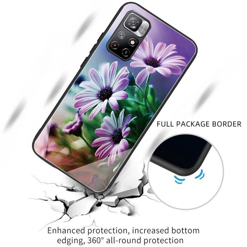 Kuori Xiaomi Redmi Note 11 Pro Plus 5G Karkaistua Lasia Kukkia