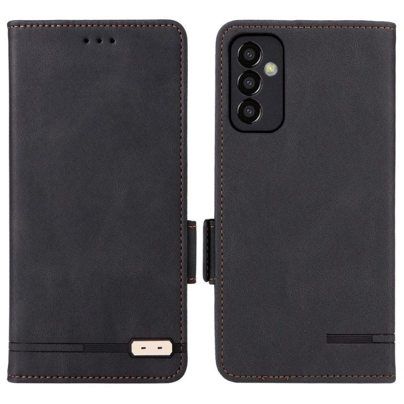 Nahkakotelo Samsung Galaxy M13 Hienovaraista Eleganssia
