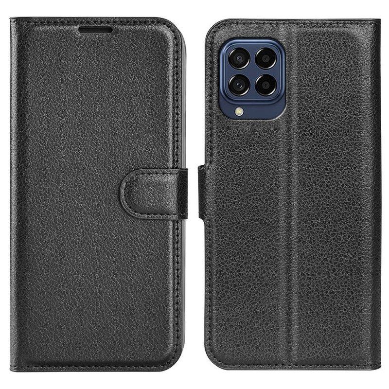 Nahkakotelo Samsung Galaxy M53 5G Klassikko