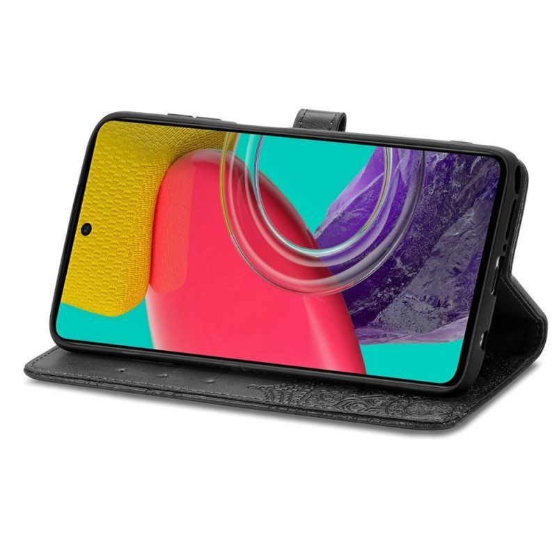 Nahkakotelo Samsung Galaxy M53 5G Vintage Mandala