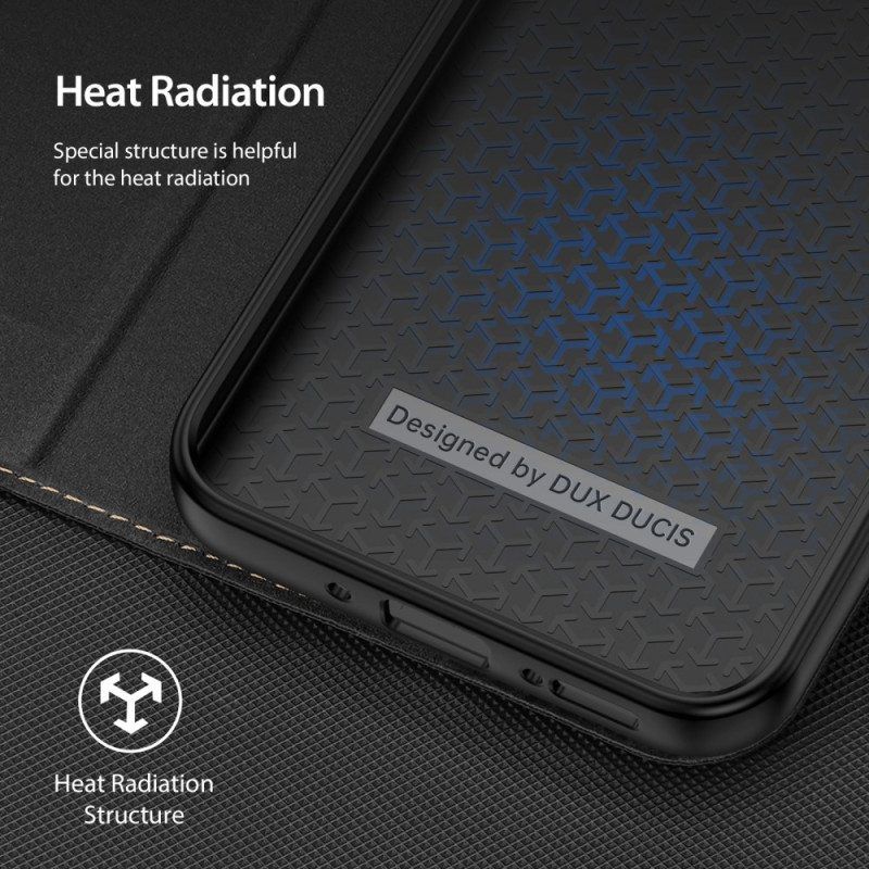 Puhelinkuoret Samsung Galaxy A54 5G Kotelot Flip Skin X2 Series Dux Ducis